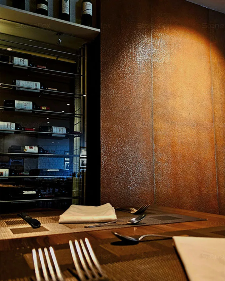 Restaurante Bogotá Plaza Corten Steel
