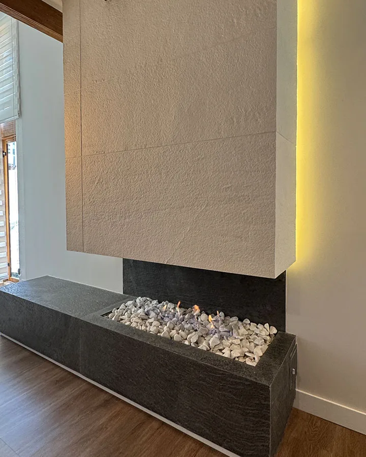 Chimenea Steel Grey-Crystal white (1)