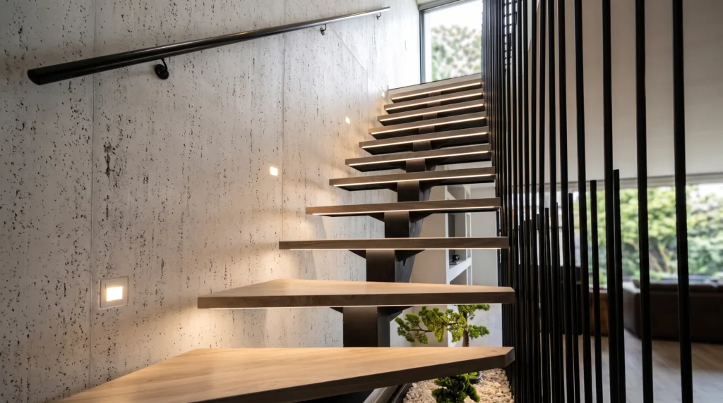 TrAVERTINO MARFIL ESCALERA